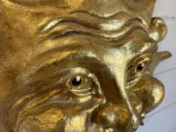 Grand soleil mural sculpté et doré - Artisanat d'art / La Venexiana Venise