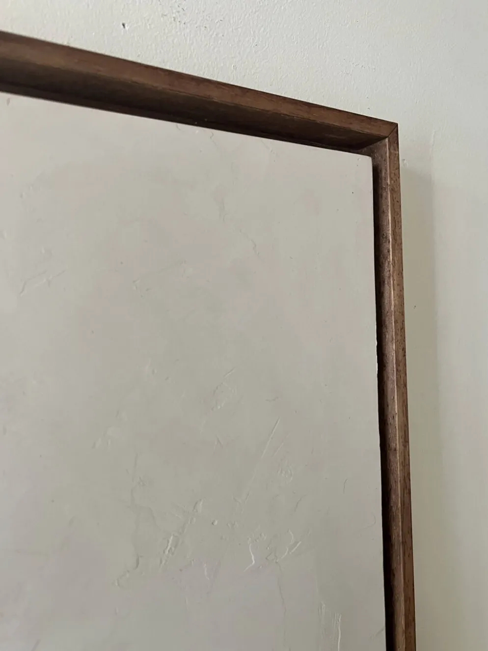 Grand tableau contemporain Formes Vertes Audrey Noel daté & signé