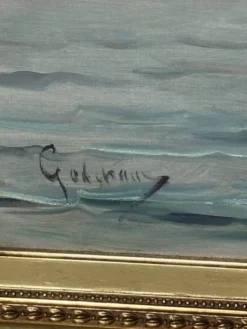 Grand tableau marine de Émile Godchaux