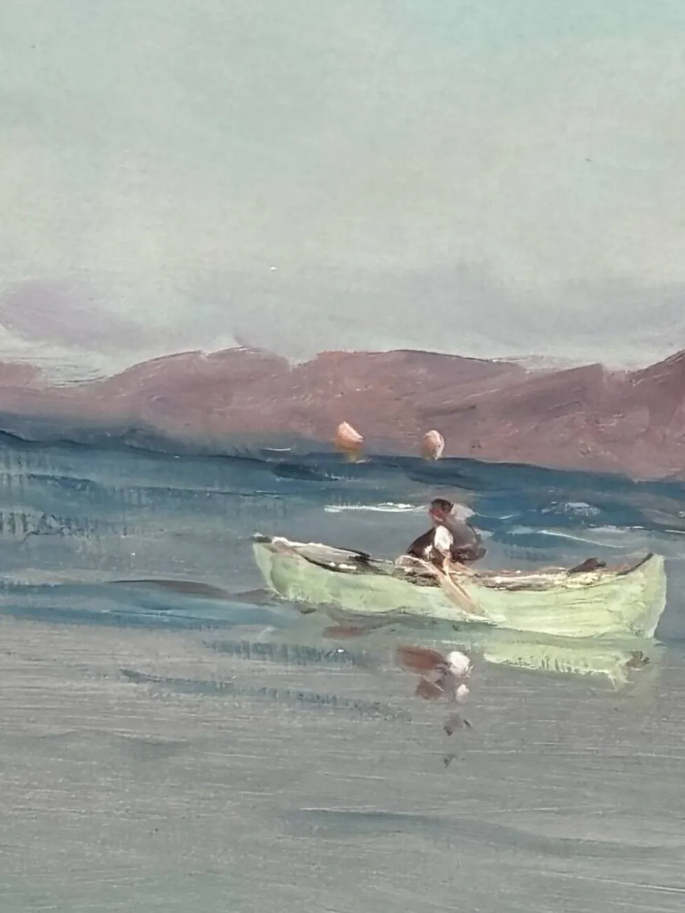 Grand tableau marine de Émile Godchaux