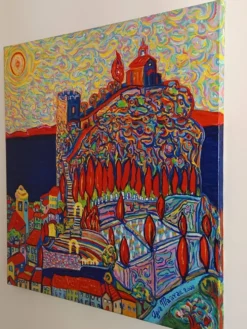 Grand tableau original d’Igor Marceau (1999) – 