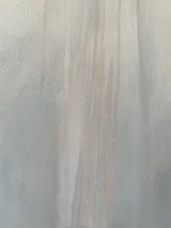 Grand tableau toile signée, peinture abstraite contemporaine bleu & dégradé