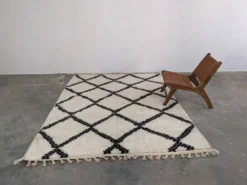 Grand tapis Beni Ouarain, 280 x 205 cm