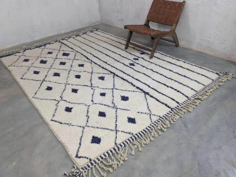 Grand tapis Beni Ouarain, 295 x 210 cm