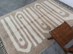 Grand tapis beni ouarain, 280 x 205 cm
