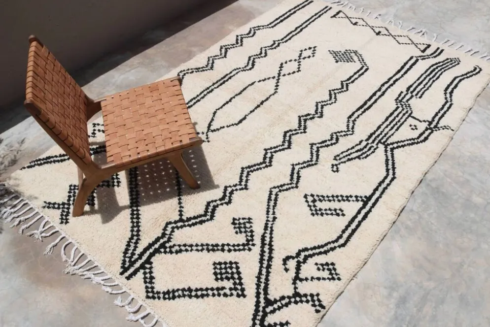 Grand tapis Beni Ouarain, 310 x 195 cm - G1053