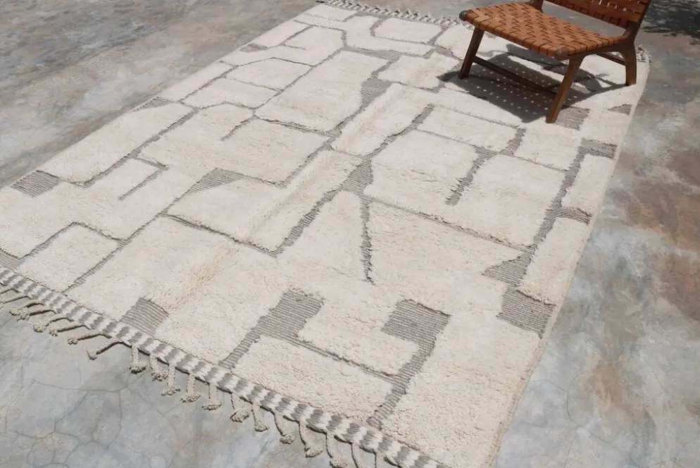 Grand tapis Beni Ouarain, 295 x 210 cm - G1025