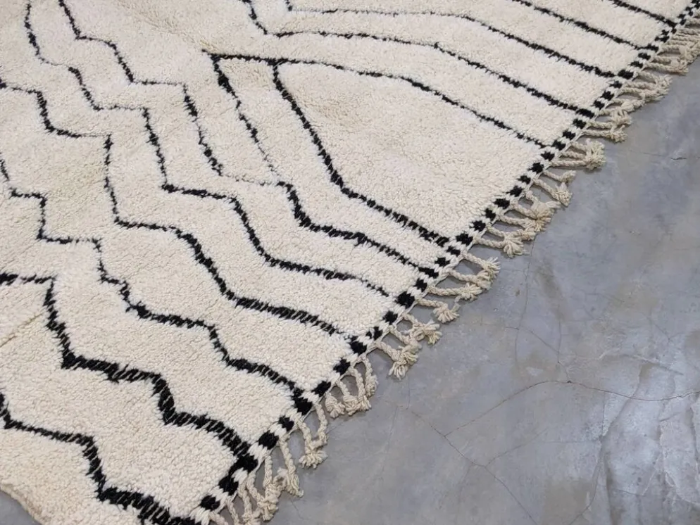 Grand tapis Beni Ouarain, 290 x 202 cm || 9,51 x 6,63 pieds, G-262