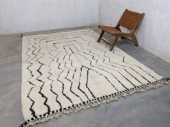 Grand tapis Beni Ouarain, 290 x 202 cm || 9,51 x 6,63 pieds, G-262