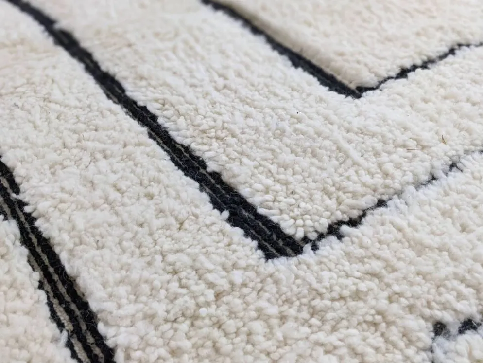 Grand tapis Beni Ouarain, 290 x 202 cm || 9,51 x 6,63 pieds, G-262