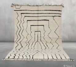 Grand tapis Beni Ouarain, 290 x 202 cm || 9,51 x 6,63 pieds, G-262