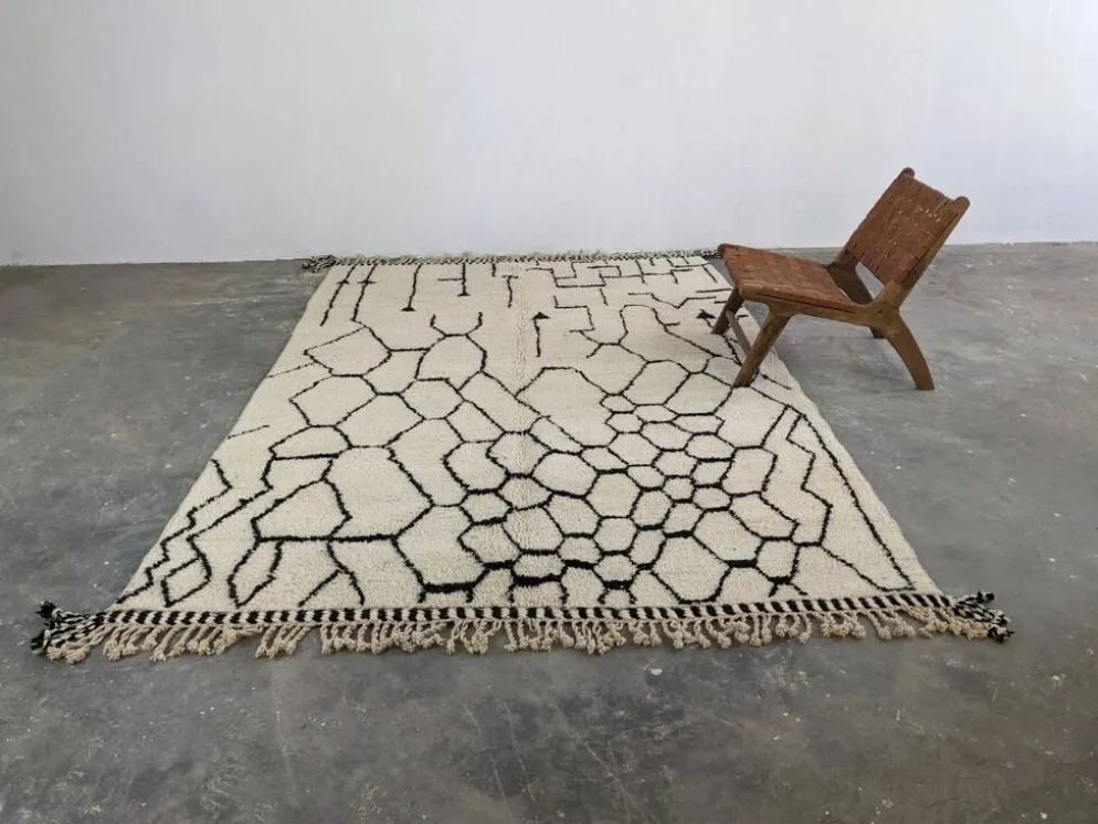Grand tapis Beni Ouarain, 320 x 215 cm || 10,5 x 7,05 pieds, G-378
