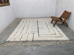 Grand tapis Beni Ouarain, 305 x 210 cm || 10,01 x 6,89 pieds, G-303