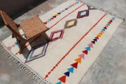 Grand tapis coloré fait main, 285 x 200 cm - G1028