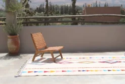 Grand tapis coloré fait main, 285 x 200 cm - G1028