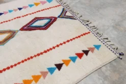 Grand tapis coloré fait main, 285 x 200 cm - G1028