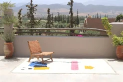 Grand tapis coloré fait main, 310 x 195 cm - G1052