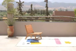 Grand tapis coloré fait main, 310 x 195 cm - G1052