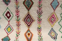 Grand tapis coloré fait main, 300 x 205 cm - G1033