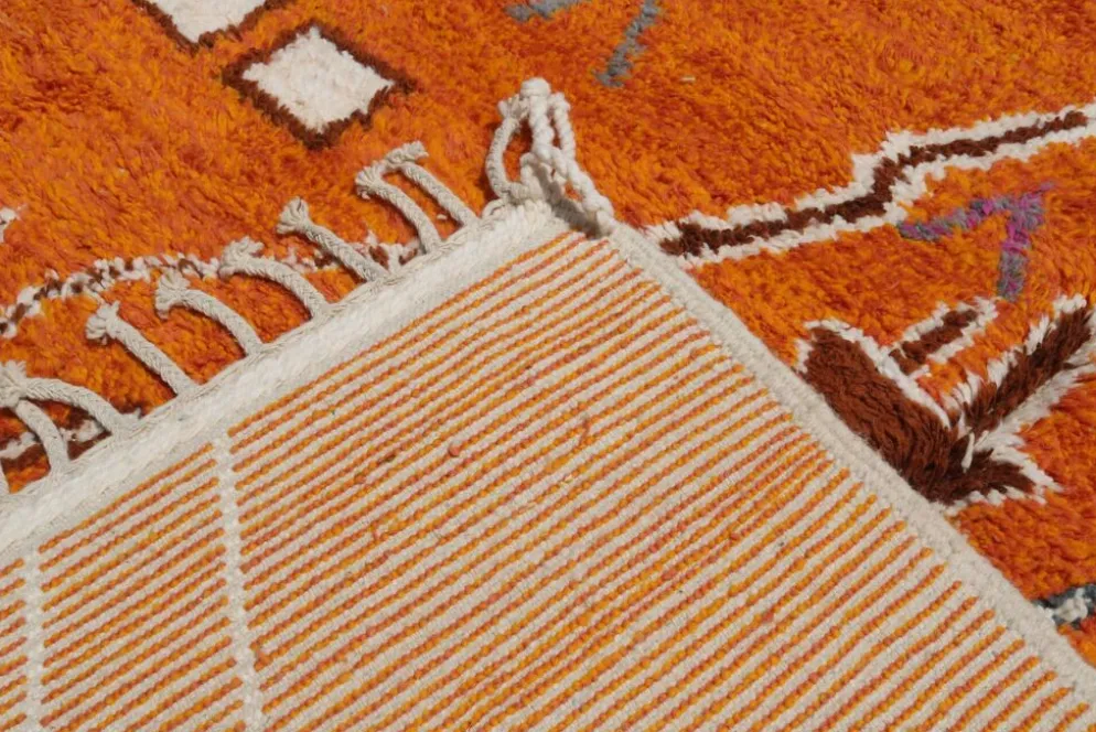 Grand tapis coloré fait main, 305 x 200 cm - G1020