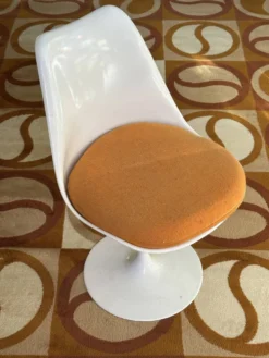 Grand tapis géométrique années 70 scandinave Space Age