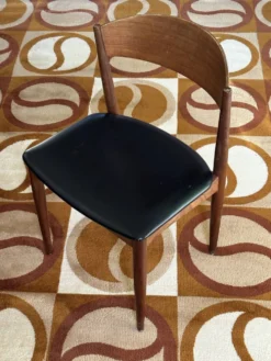 Grand tapis géométrique années 70 scandinave Space Age