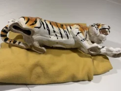 Grand tigre en céramique italienne des années 1970