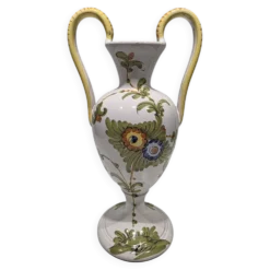 Grand vase à anse céramique Italie