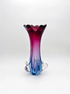 Grand Vase Fratelli Toso Sommerso Polychrome 34cm 2.66kg Design