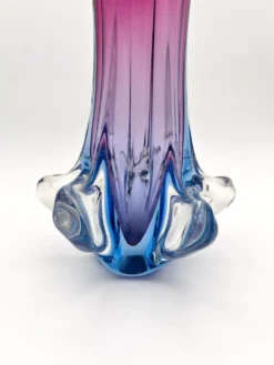 Grand Vase Fratelli Toso Sommerso Polychrome 34cm 2.66kg Design