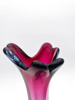 Grand Vase Fratelli Toso Sommerso Polychrome 34cm 2.66kg Design