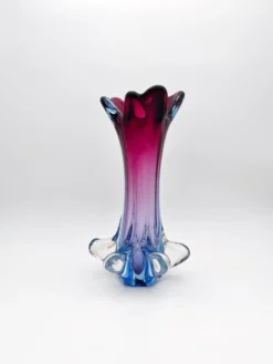 Grand Vase Fratelli Toso Sommerso Polychrome 34cm 2.66kg Design