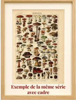Gravure ancienne de 1923 - Anatomie et races du cheval par A. Millot