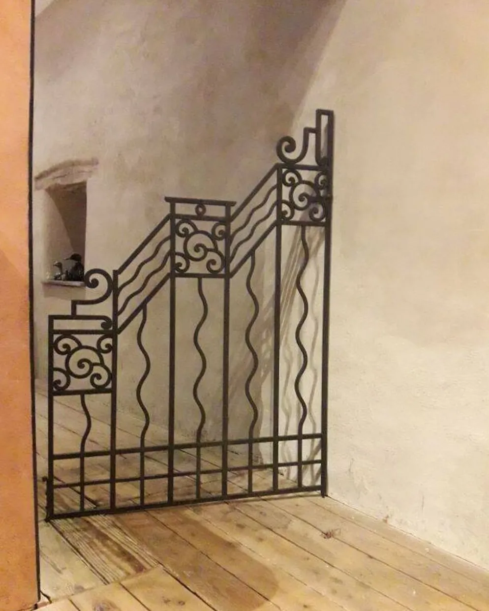 Grilles portail portes anciennes fer forgé XX° Art Déco