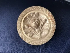 Gros bouton poignée en laiton massif pour porte ou meuble