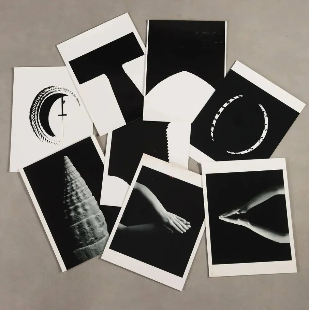 Groupe de huit photographies de Nicoletta Giordano en noir et blanc, Italie