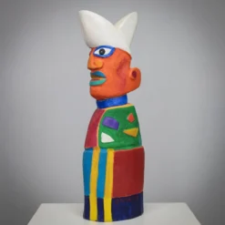 Groupe de sculptures uniques et vibrantes par Clemens Briels, Pays-Bas, années 1990.