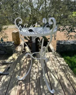 Guéridon de jardin