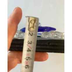 Hand-Carved Venetian Oval Mirror in Murano Glass Style, Early 21st Century