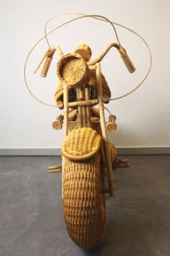 Harley Davidson en rotin, Tom Dixon, 90