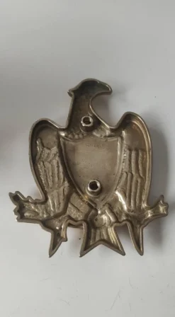 Heurtoir de Porte/Aigle royal Américain. En laiton massif. Dim 15 x 10