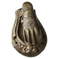 Heurtoir de porte en bronze