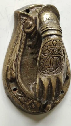 Heurtoir de porte en bronze
