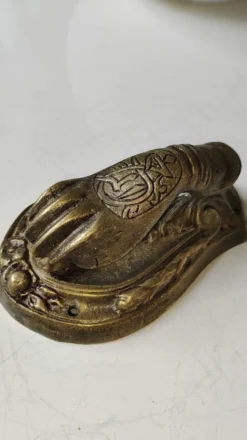 Heurtoir de porte en bronze
