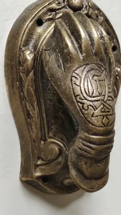 Heurtoir de porte en bronze