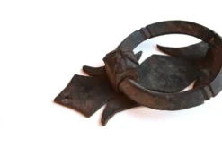 Heurtoir de porte en fer forgé, XIXème
