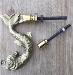 Heurtoir de porte en laiton