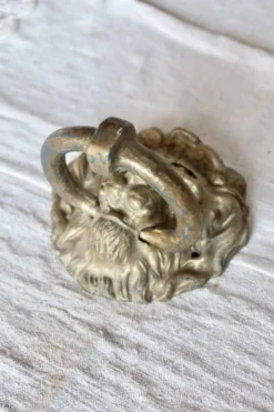 Heurtoir de porte vintage — Tête de lion