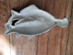 Heurtoir en fonte trio de poissons