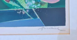 Hilaire Camille Grande Lithographie Couleur Originale Signée Et Numérotée